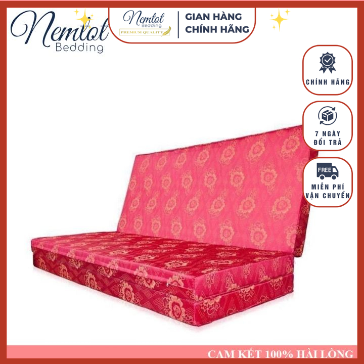 🔥nệm giá rẻ🔥 nệm pe gấp 3 hàn quốc dày 9cm có lỗ thông hơi giá siêu rẻ, nệm mousse có lỗ gấp 3 đủ size giá t,ốt hcm_nemtot bedding