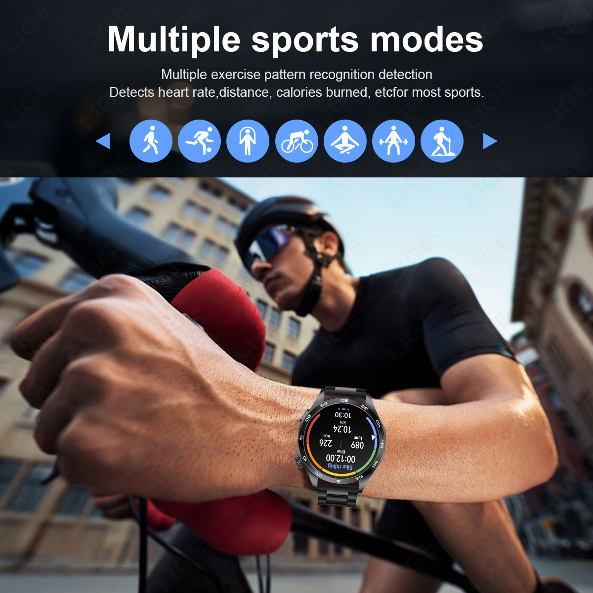 【Trending Now】 Men New Smartwatch Call Waterproof Sports Fitness Heart Rate Monitoring Health Bracelets For Android IOS.