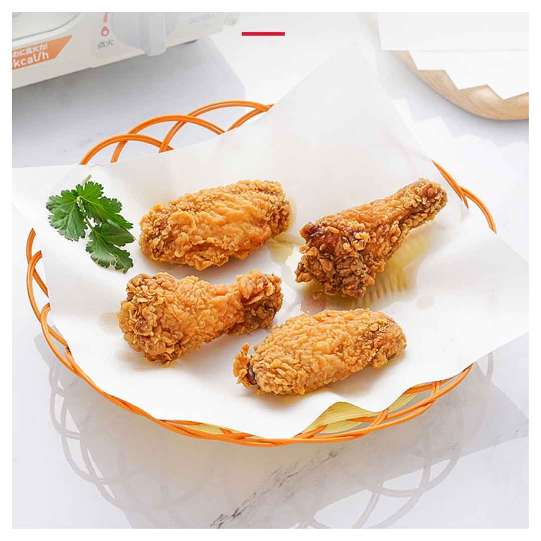 Set 50 Tờ Giấy Thấm Dầu Mỡ Vuông 24x24cm