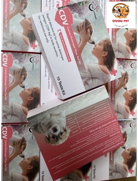 Bộ KIT Que Test Bệnh Parvo Và Care Cho Chó Mèo