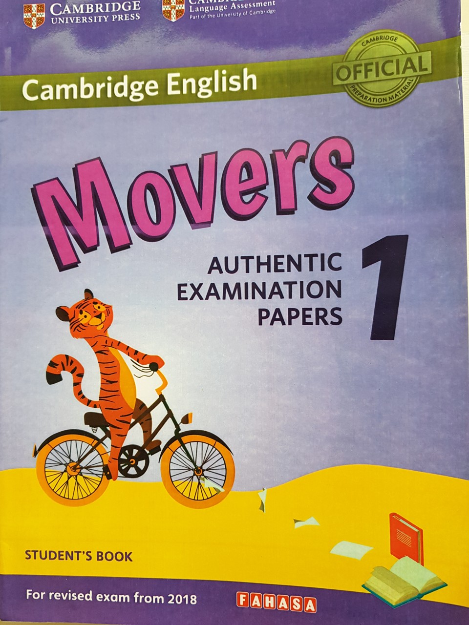 Combo 3 quyển tiếng Anh Movers Authentics 1,2,3
