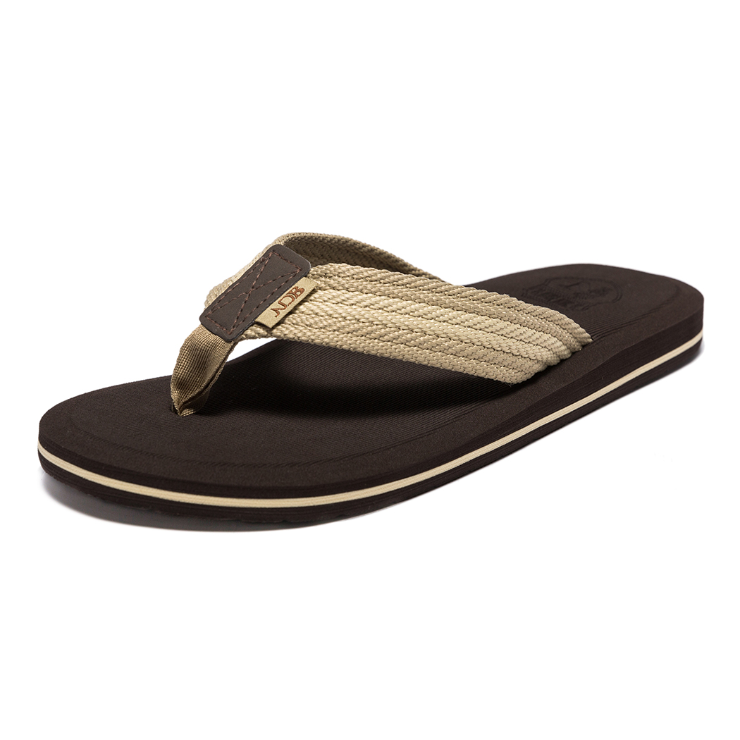 tan flip flops mens