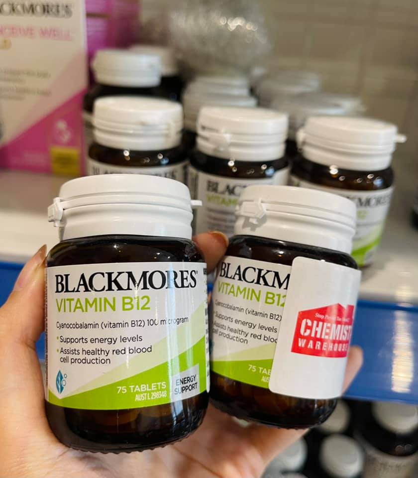 Vitamin B12 Blackmores 75v