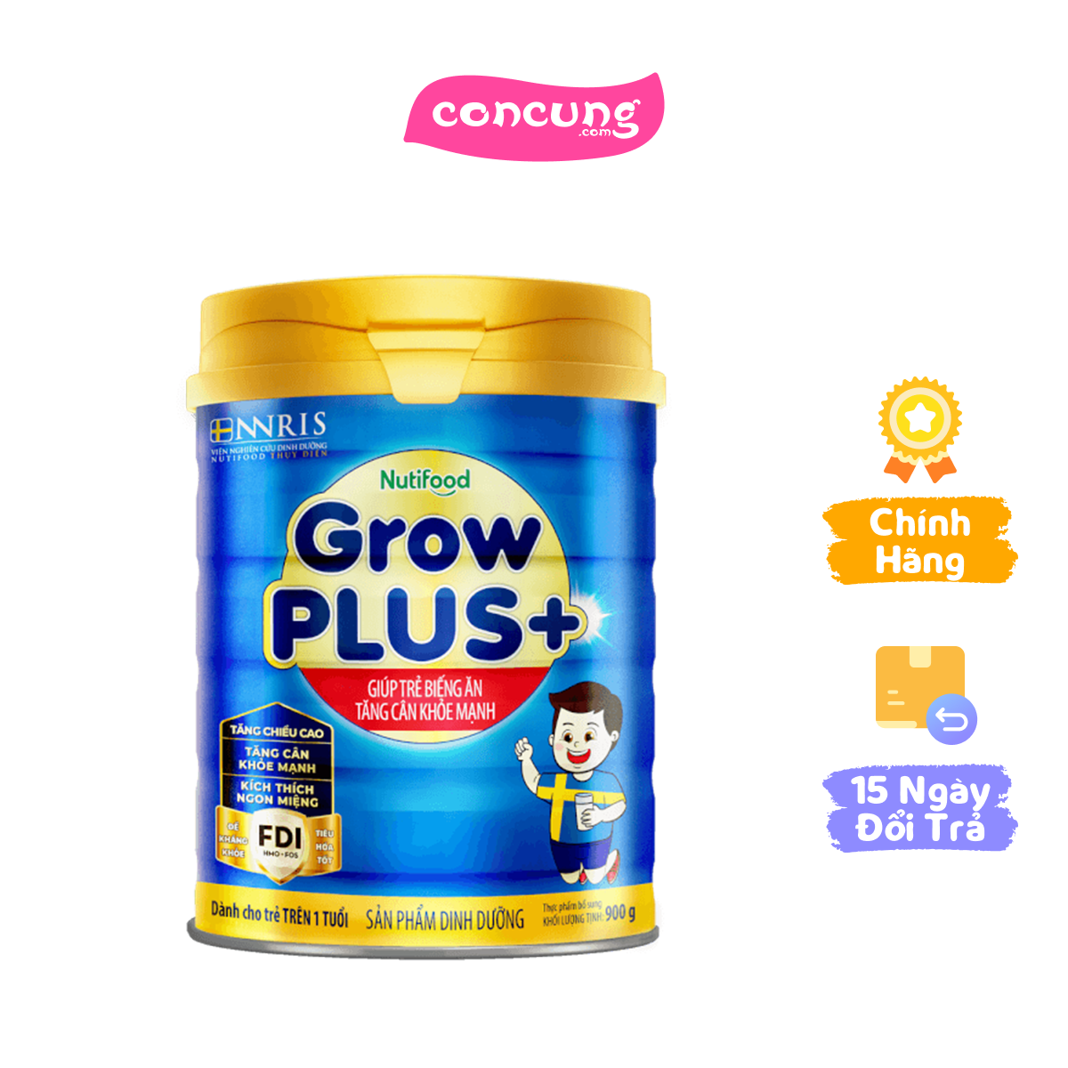 Sữa growplus+ xanh 900g