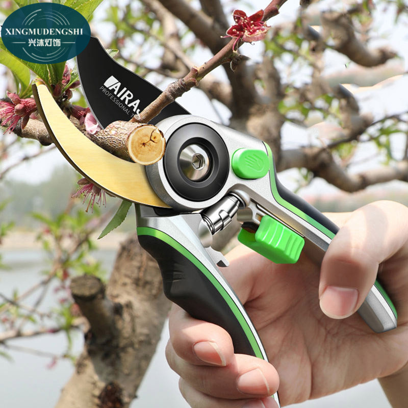 Pruning and pruning, garden tools, scissors, gardening pruning shears, pvc pipe, labor-saving household garden scissors Pruning shears