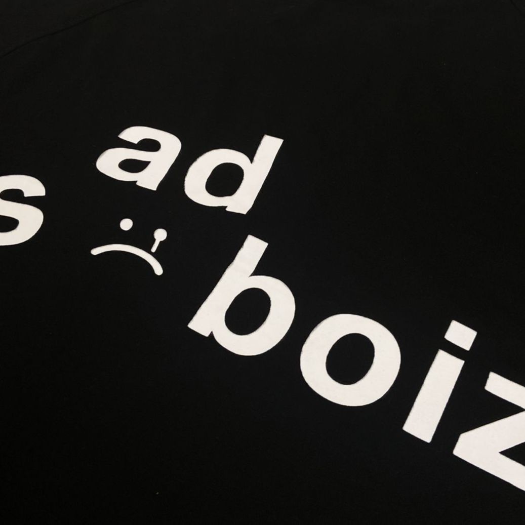 Áo thun SADBOIZ SIGNATURE màu đen