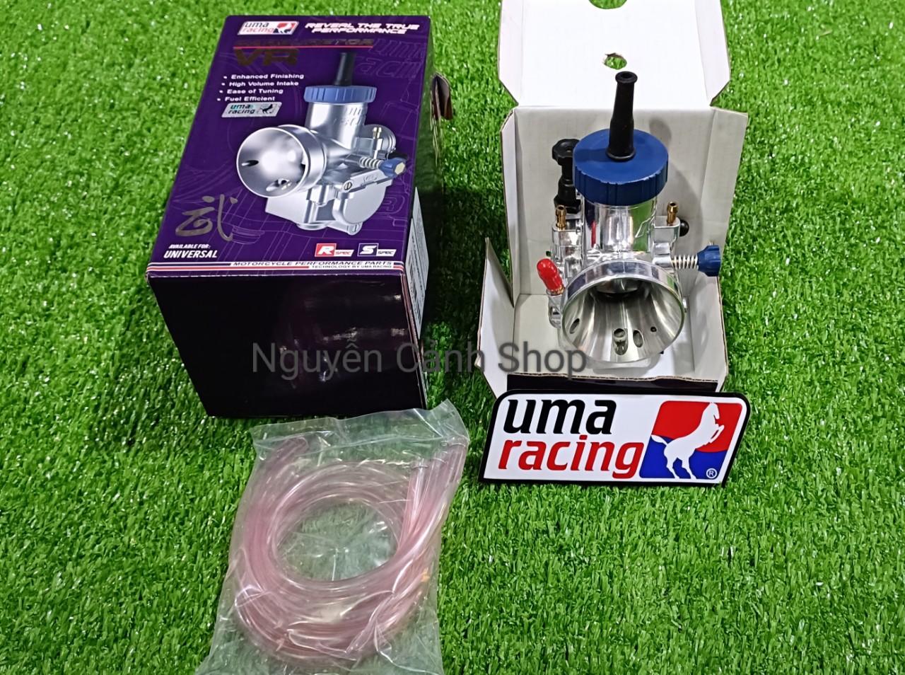 Bình xăng con uma racing họng 28mm GA TRÒN