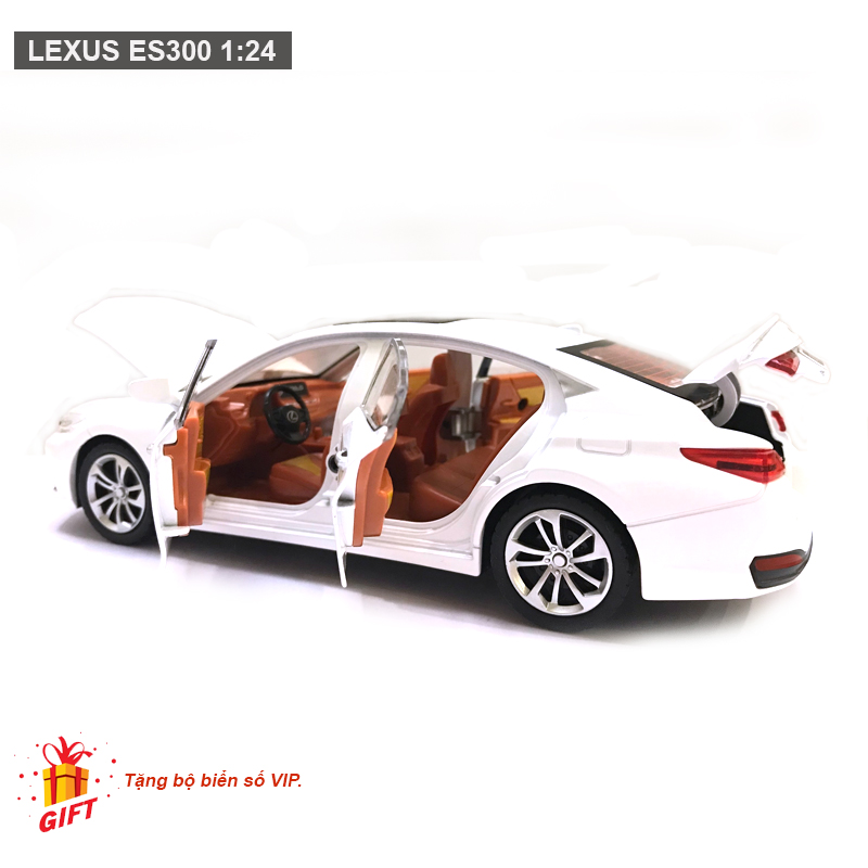 Mô hình xe ô tô Lexus ES300 1:24 [TẶNG BIỂN VIP]