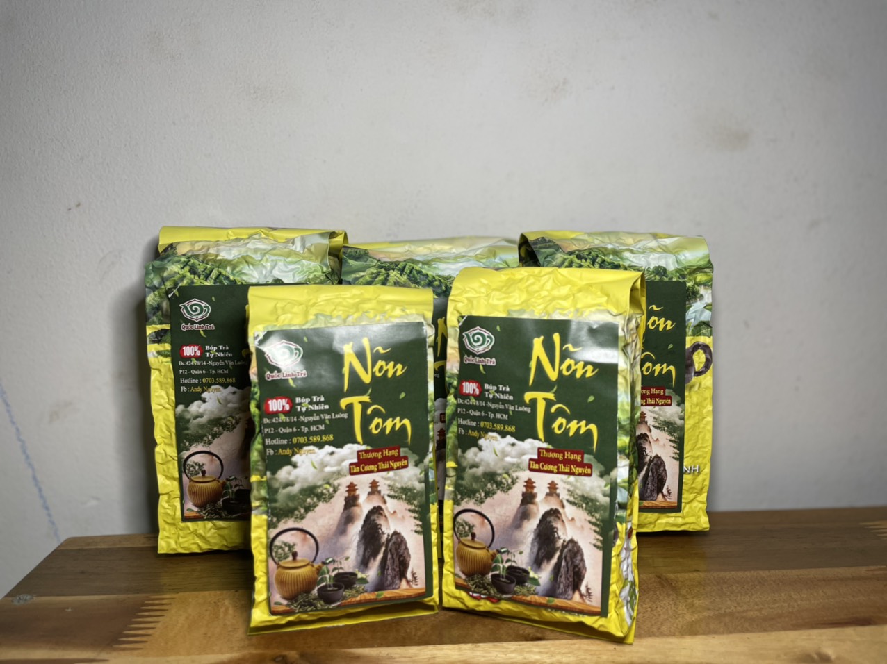 TRÀ NÕN TÔM THƯỢNG HẠNG 100GR