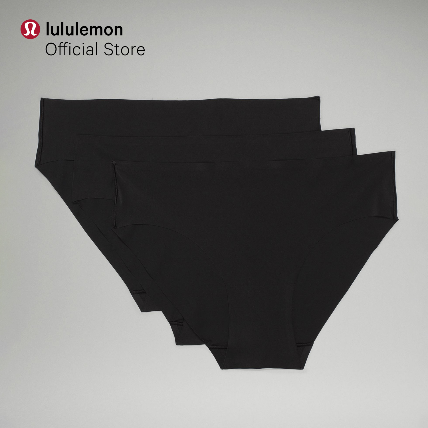 lululemon Women's InvisiWear Mid-Rise Bikini Underwear (3 Pack