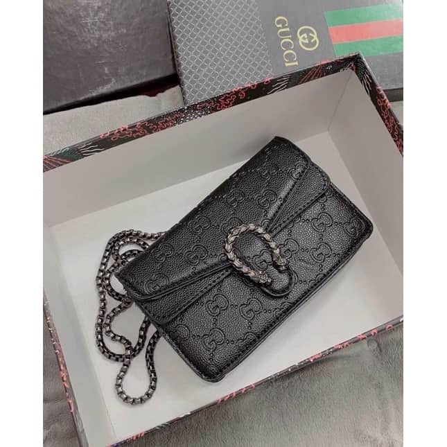 Túi xách đeo chéo gucci  đầu rồng