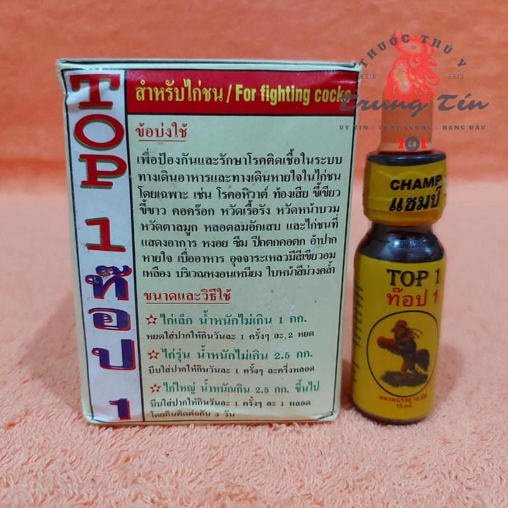 TOP 1 Thái Lan (đặc trị hen gà  khò khè  xỗ mũi) dành cho gà đá cựa sắt