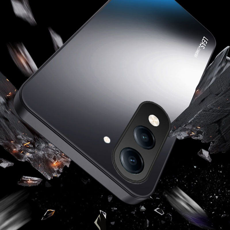 Phone case Vivo Y19S GT Y29S Y29T Shockproof Non-slip Matte meatl anti-fingerprint Hard Back cover Vivo Y04 4G Back cover.