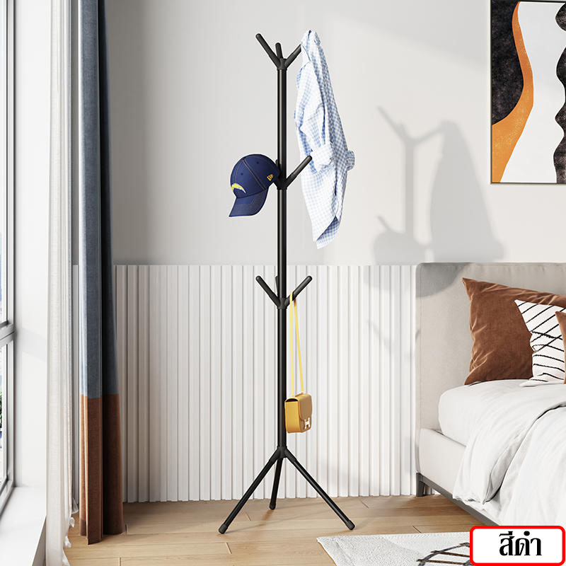 nanarak ที่แขวนหมวกและเสื้อโค๊ท 3ชั้น