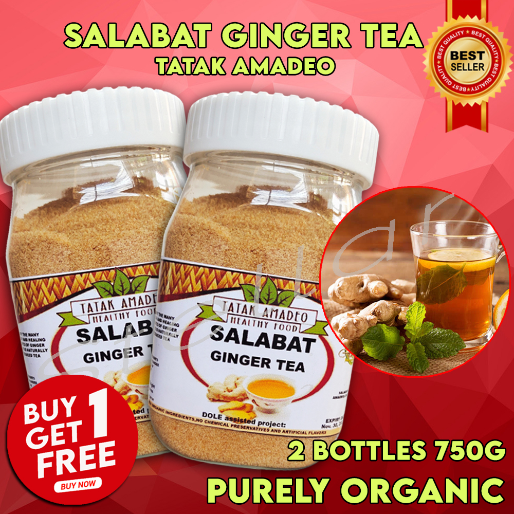 BUY 1 GET 1! AMADEO 350G SALABAT Ginger Tea Turmeric Tea Powder Tea 100