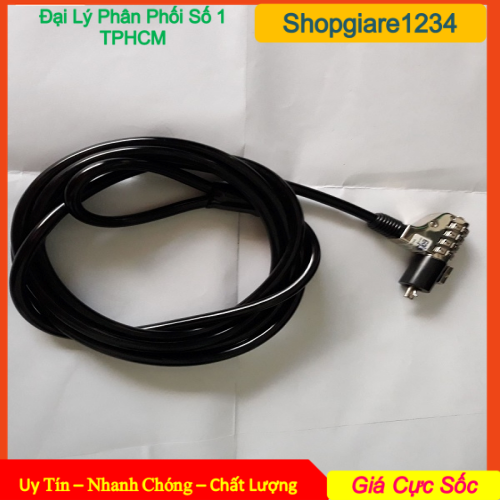 Khóa số Laptop KINGMASTER CP1300 (đây đen, xịn)