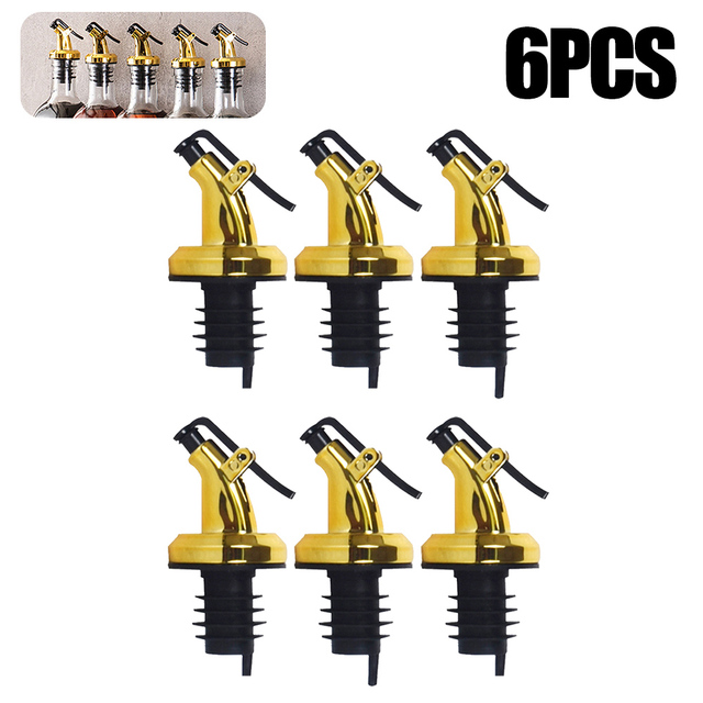 1-10pcs Creative Leak Proof Soy Sauce Spout Red Dispenser Anti-Drip Bottle Sper Vinegar Bottle Sper. 