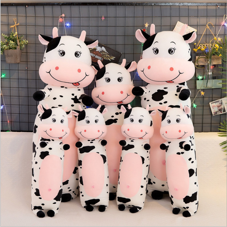 Gấu Bông Bò Sữa Đứng Siêu Cute