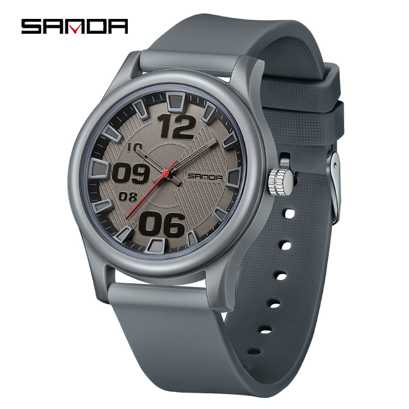 SANDA New Fashionable and Minimalist Student Watch Simple Trendy and Versatile Men Watch Women Watch SD3252-4.