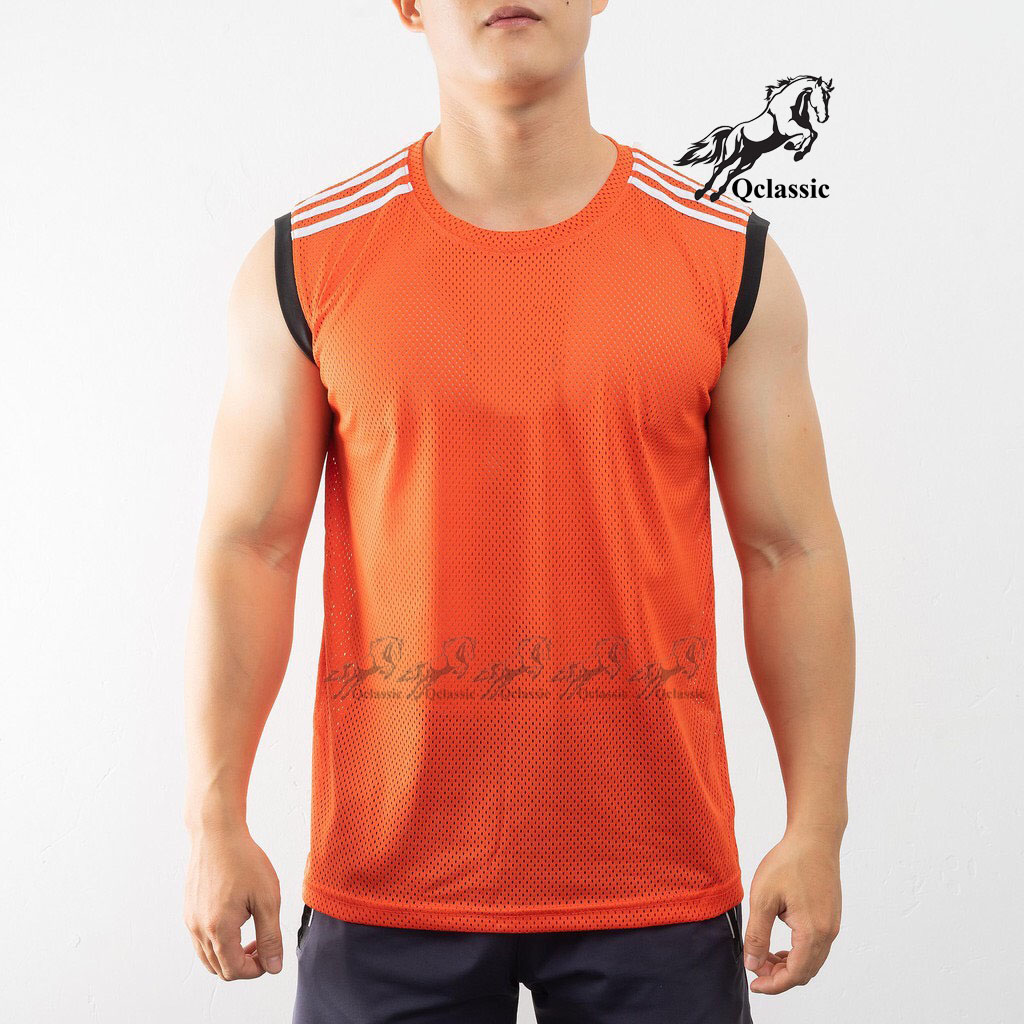 Áo thun nam sát nách co giãn thoáng mát