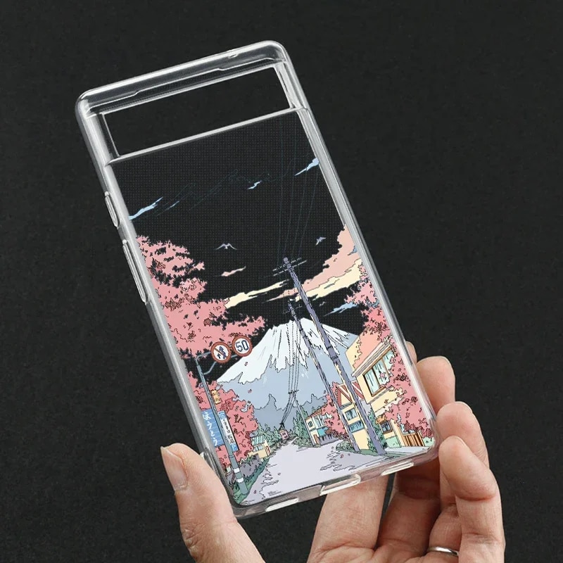 Japan%20Anime%20Landscape%20phone%20Case%20for%20Google%20Pixel%207a%207Pro%206a%206%206Pro%208%208%20Pro%205G%20Clear%20Scenery%20Covers%20Fundas%20Skin%20-%20Image%202