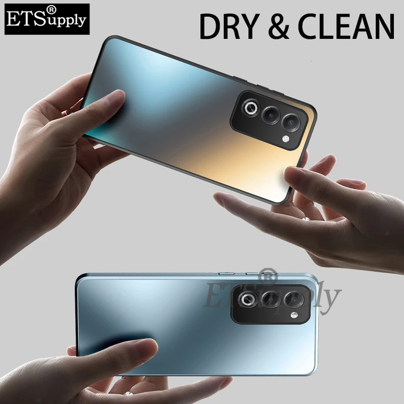 Phone case OPPO A5i Pro Shockproof Non-slip Matte meatl anti-fingerprint Hard Back cover OPPO A5 2025 Back cover.