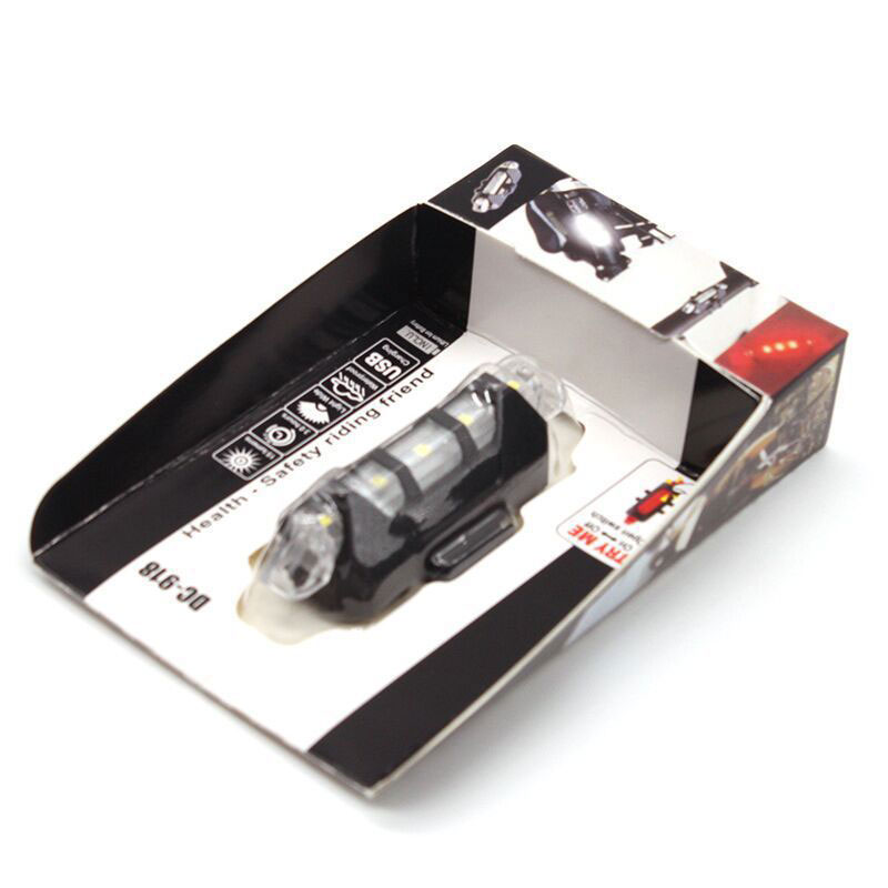 Bicycle tail light USB charging wholesale warning night cycling equipment mountain bike accessories high bright 918 tail light
