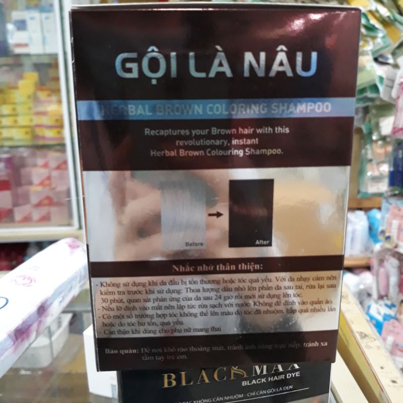 GỘI LÀ NÂU MATRIX HỘP 10 GÓI