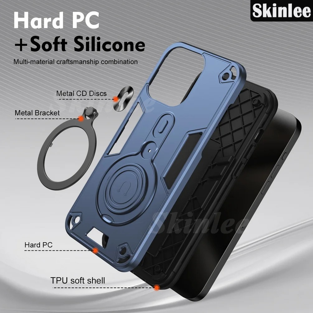 Phone case For infinix Note 40 40 Pro Plus Back cover Shockproof Armor Bumper Stand with Holder Ring Cover casing For infinix Note 40 Pro Cover cases. 