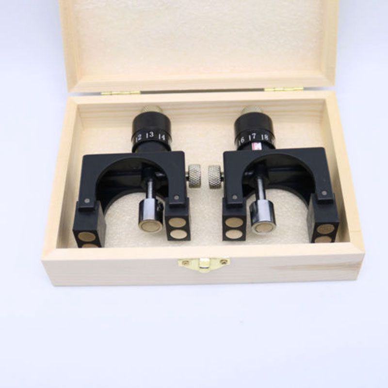2 Piece Adjustable Planer Blade Calibrators Setting Jig Gauge Woodworking Tools