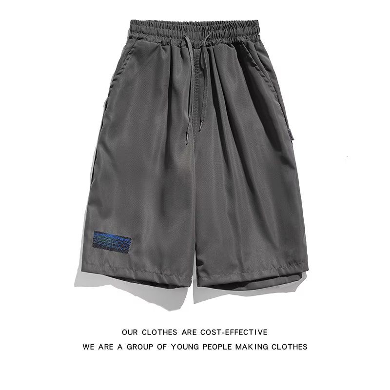 Lansboter Men's summer shorts fashion Korean style pants lazy style casual pants youthful fashion new fashion simple pants