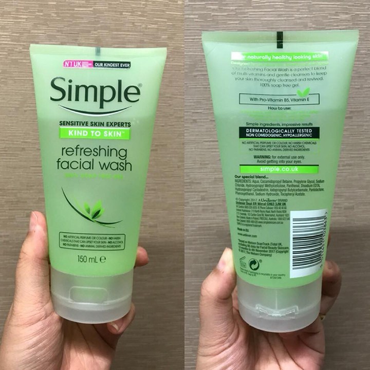 [Sỉ-Rẻ] Sữa Rửa Mặt Dạng Gel Simple Refreshing  – LQ154 [Lẻ-Sỉ]