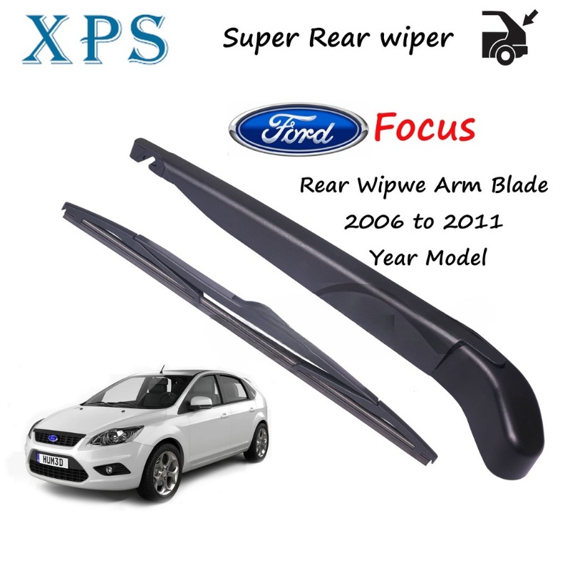 Xpsfor ford focus rear wiper assembly for 2006 to 2011 year fokus car car back window wipers