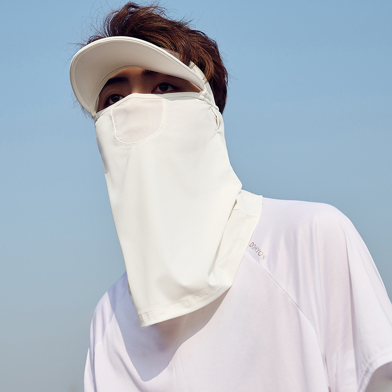 OEM Sun protection mask, men's breathable full face mask, driving sunshade, summer UV protection, men's face mask, nylon cycling mask