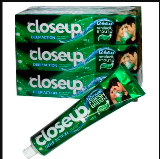 1 tuýp kem đánh răng closeup thái lan 160g