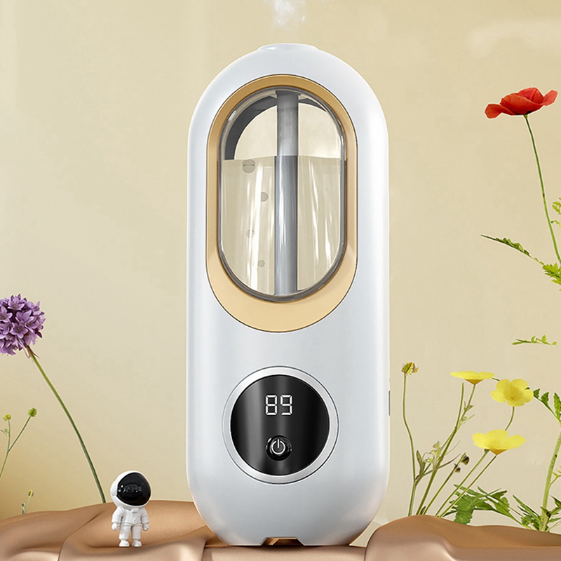 120Ml Essential Oil Diffuser Wall Mounted Aromatherapy Digital Display with Night Light Air Purifier