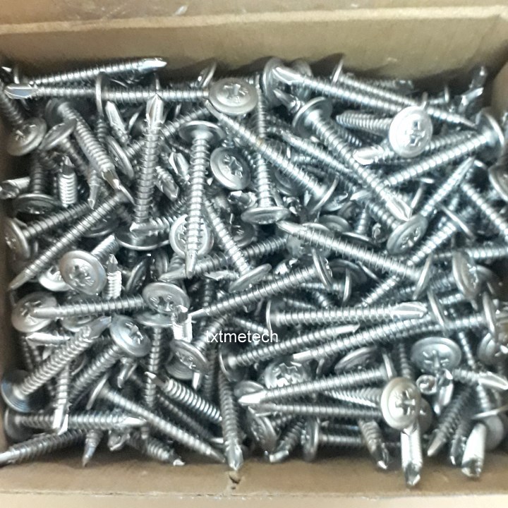Vít tự khoan đầu dù inox 410 M4 (1kg)