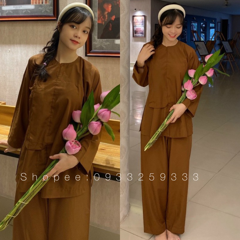 Đồ lam đi chùa # vạt hò # đồ bộ