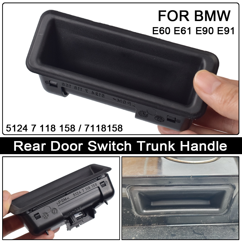 For BMW 1 3 5 X1 X5 X6 Series E82 E88 E90 E91 E92 E93 E60 E61 E84 E70 E71 Boot Trunk Handle Release Switch 7118158 51247118158 （08）