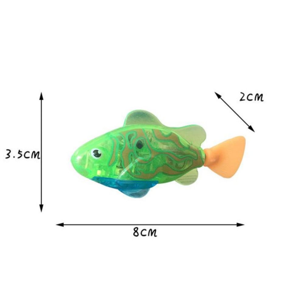 Battery Powered Fish Mini Sea Animal Electric Fish Baby Bath Electronic ...