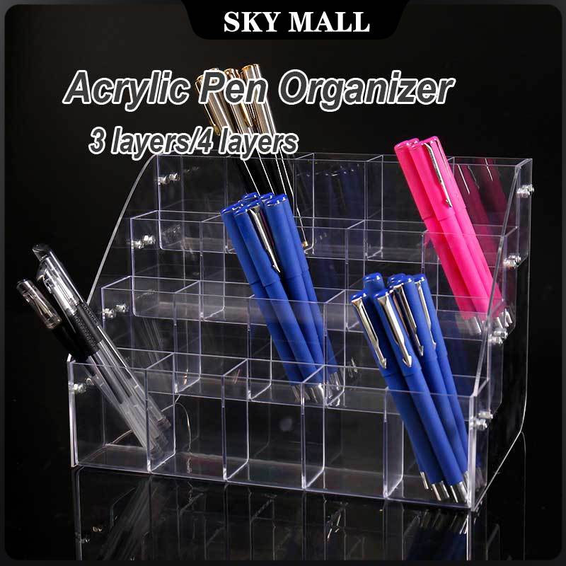 Acrylic Ballpen Organizer Big Pen Organizer Acrylic Pen Store