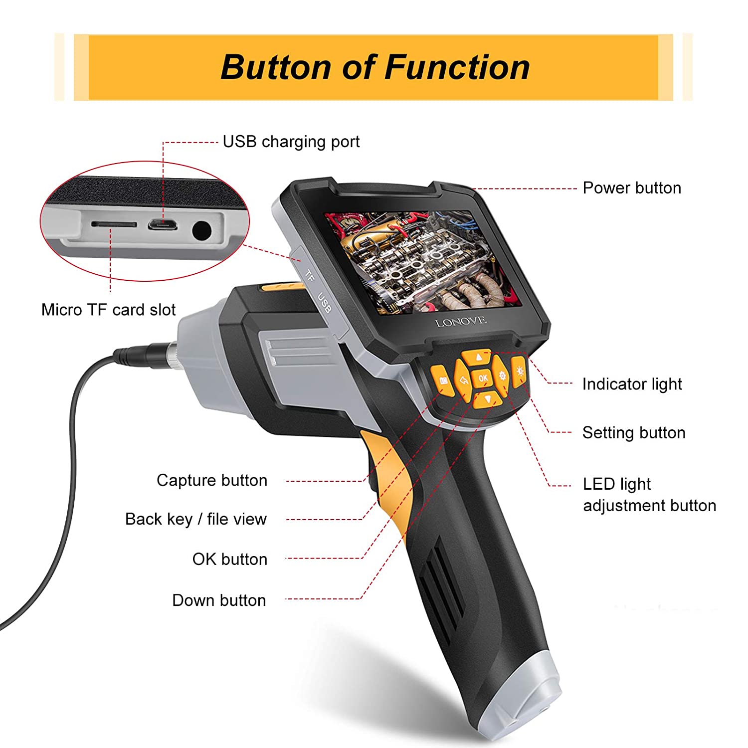 lonove hd endoscope