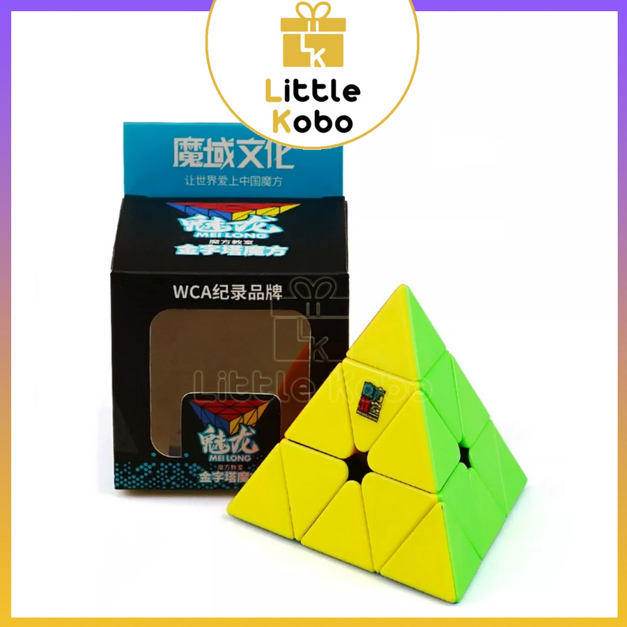 Rubik Pyraminx MoYu MeiLong Pyraminx Rubic Tam Giác Kim Tự Tháp Biến Thể Đồ Chơi Trí Tuệ Trẻ Em Phát Triển Tư Duy