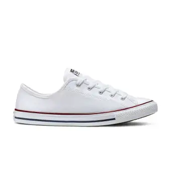 converse white monochrome slim ox canvas shoes