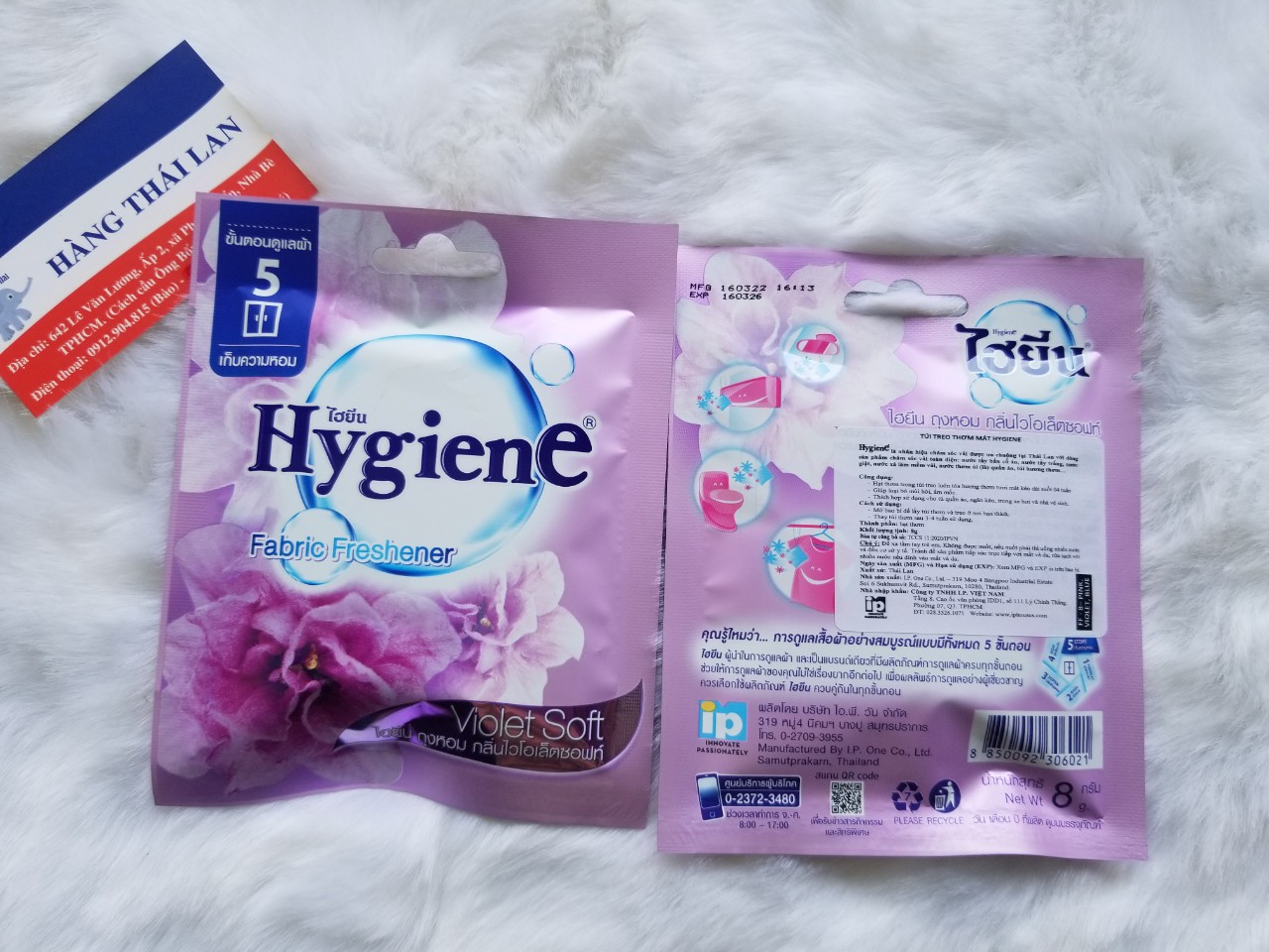 Túi Thơm Hygiene Thái Lan nhiều mùi thơm