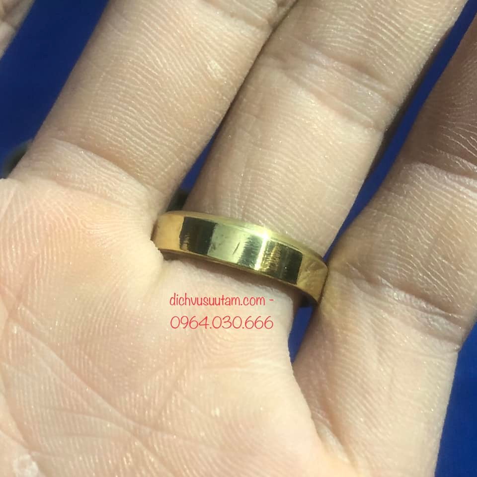 Nhẫn chế tác bằng vỏ đan 12ly7
