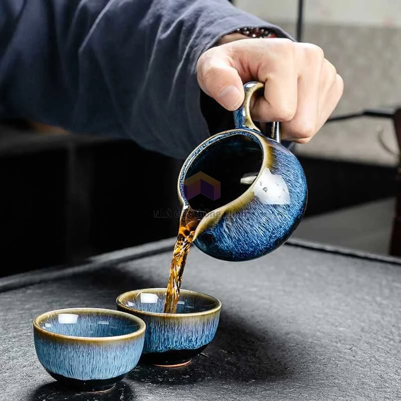 Bộ ấm chén pha trà phong cách trung hoa cao cấp