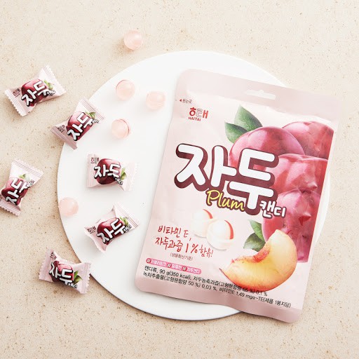Kẹo mận Haitai Hàn Quốc bịch 130g