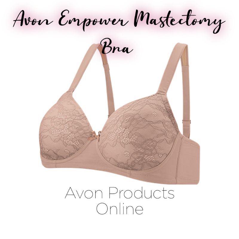 Avon Bra ~ Breast Cancer Recovery Bra Empower Mastectomy Non Wire