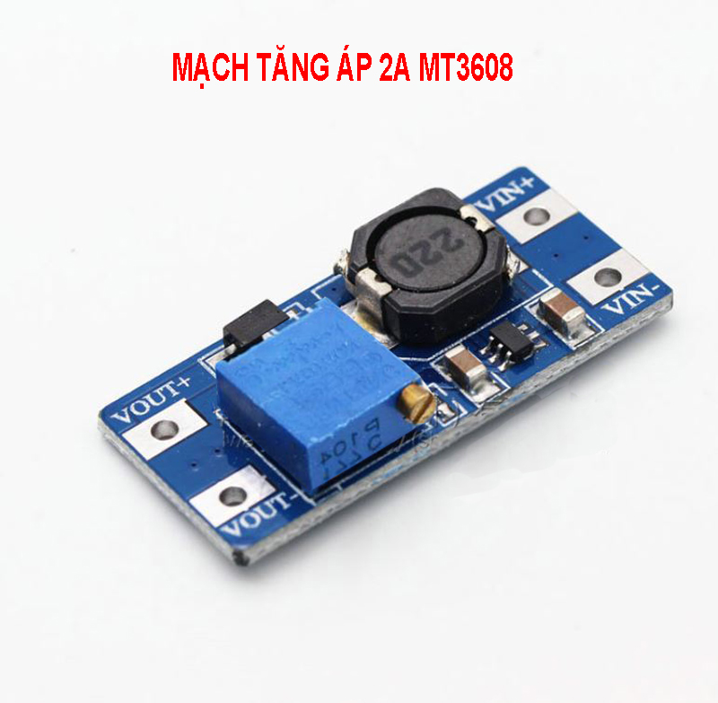 Bo mạch tăng áp 2A DC-DC MT3608